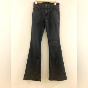 Soho denim black flare jeans